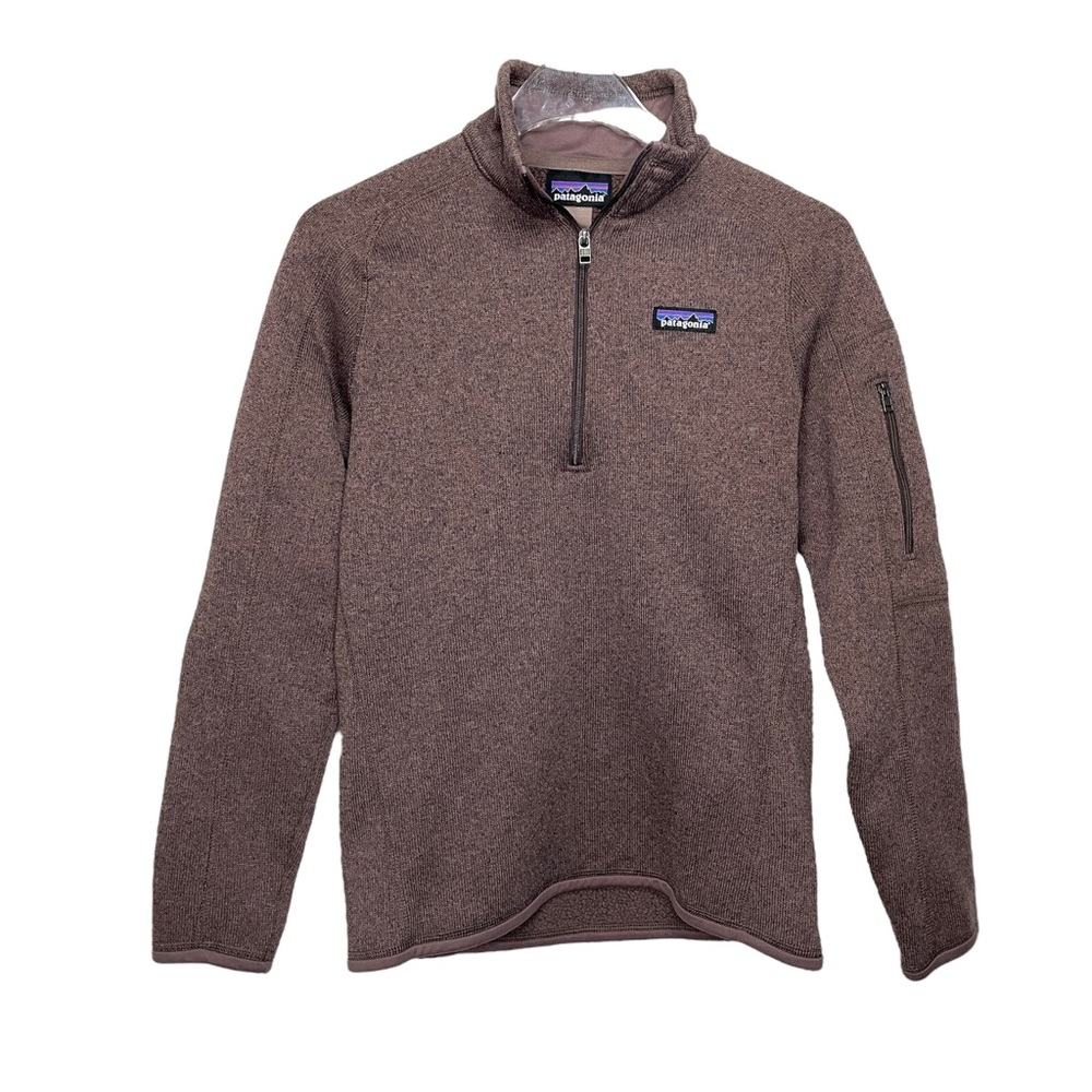Patagonia Purple Brown Fleece Pullover Women’s Small